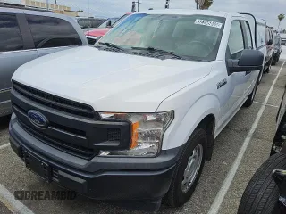 2018 Ford F-150 XL with VIN 1FTEX1CB9JKE94871, listed as a Copart auction lot 52356855 with 110,046 mi miles and Clean Title. Bid and sale history available at carsss.com. Image 1.