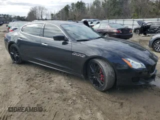 2014 Maserati Quattroporte GTS z VIN ZAM56PPA1E1072964, wystawiony jako Copart lot #48786035 z przebiegiem 78 927 mil mil oraz Szkoda całkowita • Salvage title. Historia ofert i sprzedaży dostępna na DreamBid. Obrazek 4.