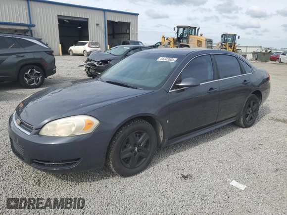 2009 Chevrolet Impala LS with VIN 2G1WB57K191266226, listed as a Copart auction lot 56342605 with 135,042 mi miles and Clean Title. Bid and sale history available at DreamBid. Image 1.