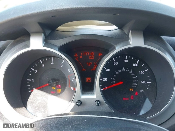 2012 Nissan Juke SL with VIN JN8AF5MR8CT117874, listed as a IAAI auction lot 41753101 with 117,710 mi miles. Bid and sale history available at carsss.com. Image 7.