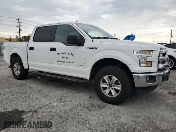 2017 Ford F-150 XL с VIN 1FTEW1CG7HFA76276, выставлен на аукционе Copart как лот 59383775 с пробегом 206 750 миль миль и Списание • Salvage title. История ставок и продаж доступна на DreamBid. Изображение 4.
