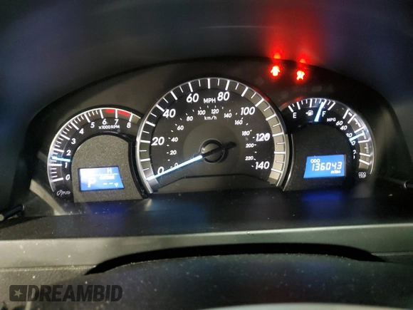 2012 Toyota Camry L with VIN 4T1BF1FK4CU193185, listed as a Copart auction lot 47444735 with 136,043 mi miles and Salvage Title. Bid and sale history available at carsss.com. Image 9.