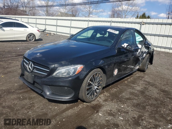 2016 Mercedes-Benz C 300 Luxury z VIN 55SWF4KB1GU171929, wystawiony jako Copart lot #50292985 z przebiegiem Nie podano mil oraz Szkoda całkowita • Salvage title. Historia ofert i sprzedaży dostępna na DreamBid. Obrazek 1.