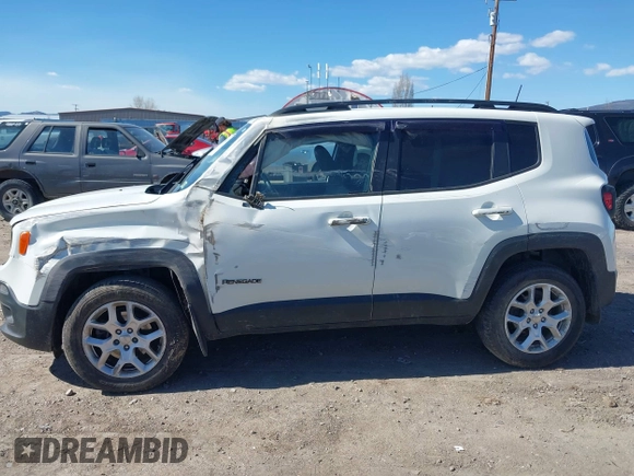 2017 Jeep Renegade Altitude with VIN ZACCJBBBXHPF94865, listed as a IAAI auction lot 42058023 with 92,538 mi miles and . Bid and sale history available at DreamBid. Image 13.