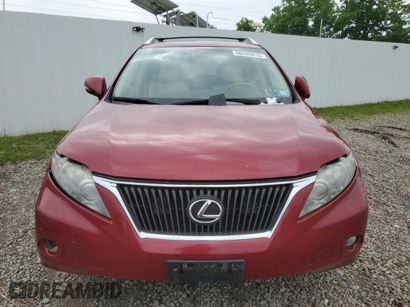 2012 Lexus RX 350 with VIN 2T2BK1BA8CC145341, listed as a Copart auction lot 60286815 with 261,879 mi miles and Clean title. Bid and sale history available at DreamBid. Image 5.