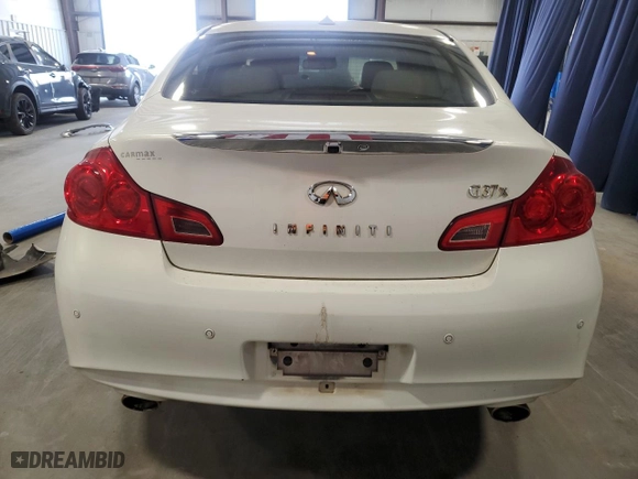 2012 Infiniti G37 Sedan x with VIN JN1CV6AR2CM681972, listed as a Copart auction lot 46988025 with 197,030 mi miles and Salvage Title. Bid and sale history available at carsss.com. Image 6.