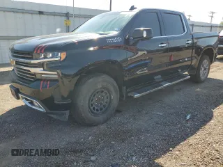 2021 Chevrolet Silverado 1500 High Country with VIN 3GCUYHED9MG482571, listed as a Copart auction lot 75401564 with 48,701 mi miles and Clean Title. Bid and sale history available at carsss.com. Image 1.