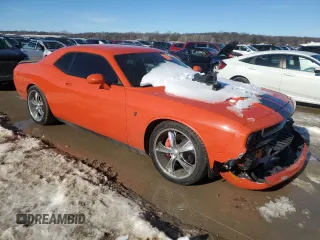 2010 Dodge Challenger SRT-8 with VIN 2B3CJ7DW9AH200908, listed as a Copart auction lot 87936325 with Not provided miles and Salvage title. Bid and sale history available at DreamBid. Image 4.