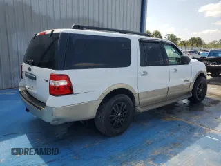 2007 Ford Expedition Max Eddie Bauer with VIN 1FMFK18597LA44478, listed as a Copart auction lot 51779085 with 152,885 mi miles and Salvage Title. Bid and sale history available at DreamBid. Image 3.