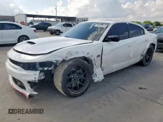 2023 Dodge Charger Scat Pack Widebody with VIN 2C3CDXGJ3PH612373, listed as a Copart auction lot 54364625 with 22,683 mi miles and Salvage Title. Bid and sale history available at carsss.com. Image 1.