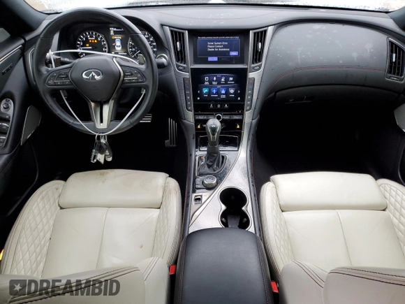 2019 Infiniti Q50 Red Sport 400 с VIN JN1FV7ARXKM800157, выставлен на аукционе Copart как лот 88136475 с пробегом 95 425 миль миль и Списание • Salvage title. История ставок и продаж доступна на DreamBid. Изображение 8.