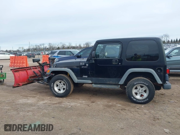 2006 Jeep Wrangler Sport with VIN 1J4FA49S66P746787, listed as a IAAI auction lot 41537730 with 97,365 mi miles. Bid and sale history available at carsss.com. Image 14.