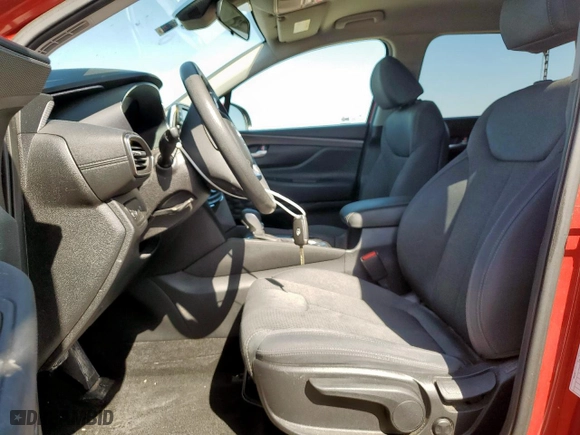 2019 Hyundai Santa Fe SE with VIN 5NMS23AD8KH077885, listed as a Copart auction lot 52036945 with 114,136 mi miles and Salvage Title. Bid and sale history available at carsss.com. Image 7.