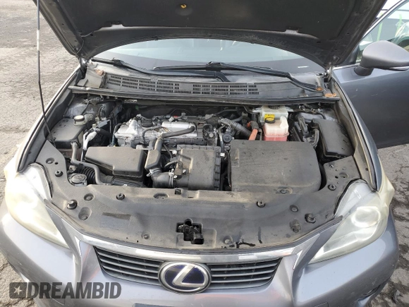 2012 Lexus CT 200h with VIN JTHKD5BH0C2100474, listed as a Copart auction lot 84559384 with 190,598 mi miles and Salvage Title. Bid and sale history available at carsss.com. Image 11.