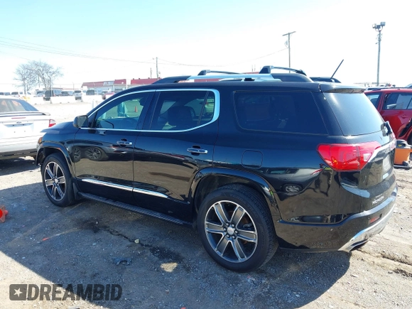 2017 GMC Acadia Denali with VIN 1GKKNXLS9HZ158624, listed as a IAAI auction lot 41823104 with 160,958 mi miles and . Bid and sale history available at carsss.com. Image 14.