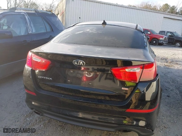 2015 Kia Optima LX with VIN 5XXGM4A75FG376996, listed as a IAAI auction lot 41683806 with 164,049 mi miles. Bid and sale history available at carsss.com. Image 16.
