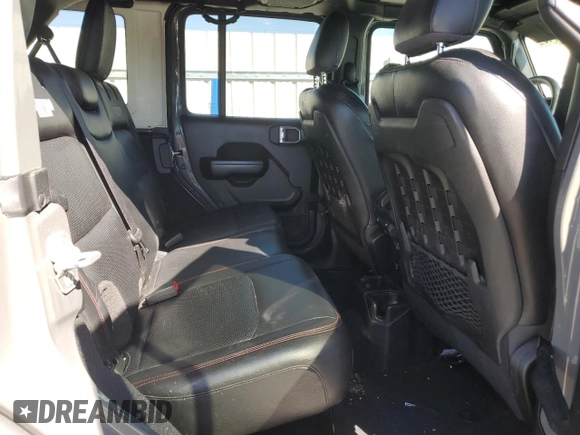2020 Jeep Wrangler Unlimited Rubicon z VIN 1C4HJXFN1LW197533, wystawiony jako Copart lot #61822345 z przebiegiem 42 522 mil mil oraz Szkoda całkowita • Salvage title. Historia ofert i sprzedaży dostępna na DreamBid. Obrazek 11.