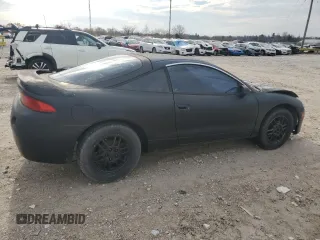 1997 Mitsubishi Eclipse RS with VIN 4A3AK34Y8VE129157, listed as a Copart auction lot 80552154 with 221,954 mi miles and Salvage Title. Bid and sale history available at carsss.com. Image 3.