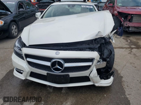 2014 Mercedes-Benz CLS-Class CLS 550 with VIN WDDLJ9BB7EA103615, listed as a Copart auction lot 57481104 with 70,321 mi miles and Salvage Title. Bid and sale history available at carsss.com. Image 5.