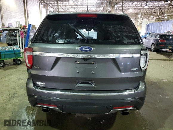 2018 Ford Explorer XLT with VIN 1FM5K8DH9JGC95389, listed as a Copart auction lot 45049595 with 107,622 mi miles and Clean Title. Bid and sale history available at DreamBid. Image 6.