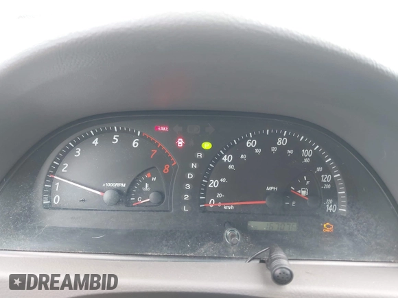 2004 Toyota Camry LE with VIN 4T1BF32K54U572537, listed as a IAAI auction lot 41850322 with 167,076 mi miles and . Bid and sale history available at DreamBid. Image 7.