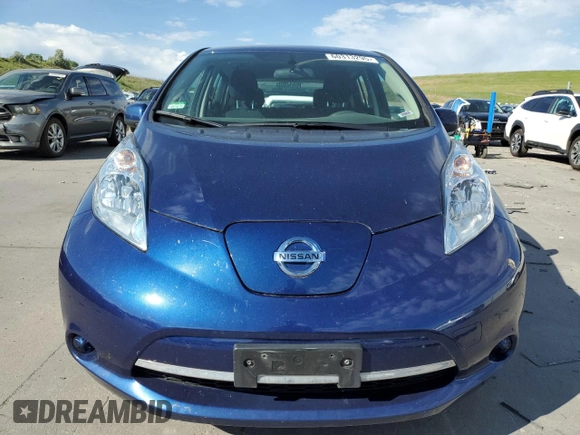 2017 Nissan LEAF SV z VIN 1N4BZ0CP2HC306561, wystawiony jako Copart lot #60313295 z przebiegiem 66 860 mil mil oraz Czysty tytuł • Clean title. Historia ofert i sprzedaży dostępna na DreamBid. Obrazek 5.