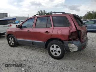 2005 Hyundai Santa Fe GLS with VIN KM8SC13D65U949875, listed as a Copart auction lot 47361905 with 122,658 mi miles and Salvage Title. Bid and sale history available at carsss.com. Image 2.