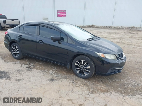 2015 Honda Civic EX with VIN 19XFB2F80FE112259, listed as a IAAI auction lot 42132508 with 213,334 mi miles and . Bid and sale history available at DreamBid. Image 1.