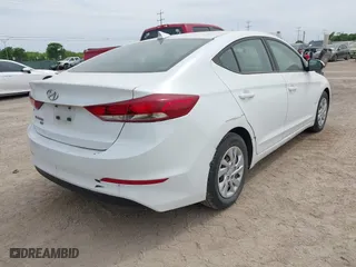 2017 Hyundai Elantra SE with VIN 5NPD74LF6HH149354, listed as a IAAI auction lot 42069950 with 133,653 mi miles. Bid and sale history available at carsss.com. Image 4.