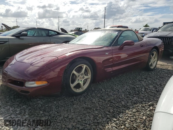 2003 Chevrolet Corvette with VIN 1G1YY32G835132673, listed as a Copart auction lot 78878364 with 0 mi miles and Non Repairable. Bid and sale history available at carsss.com. Image 1.