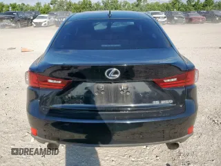 2014 Lexus IS 250 with VIN JTHBF1D25E5019919, listed as a Copart auction lot 58667425 with 154,400 mi miles and Salvage title. Bid and sale history available at DreamBid. Image 6.