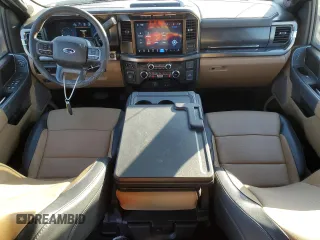 2023 Ford F-350 with VIN 1FT8W3DNXPED56896, listed as a Copart auction lot 84496734 with 21,367 mi miles and Clean title. Bid and sale history available at DreamBid. Image 8.