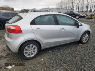 2014 Kia Rio EX with VIN KNADN5A35E6417270, listed as a Copart auction lot 80914984 with 53,932 mi miles and Salvage Title. Bid and sale history available at carsss.com. Image 3.