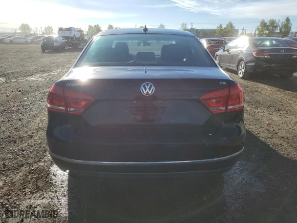 2014 Volkswagen Passat SEL Premium with VIN 1VWCS7A31EC111183, listed as a Copart auction lot 72804324 with 243,995 mi miles and Salvage Title. Bid and sale history available at carsss.com. Image 6.