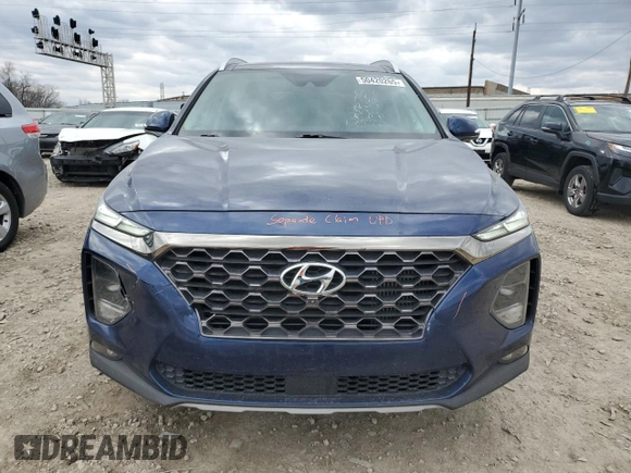 2020 Hyundai Santa Fe Limited with VIN 5NMS5CAA0LH289436, listed as a Copart auction lot 50420265 with 79,614 mi miles and Salvage Title. Bid and sale history available at carsss.com. Image 5.