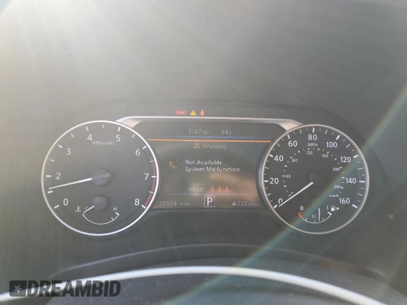 2020 Nissan Sentra SV z VIN 3N1AB8CV4LY255798, wystawiony jako Copart lot #46508865 z przebiegiem 26 559 mil mil oraz Nie do naprawy • Non repairable. Historia ofert i sprzedaży dostępna na DreamBid. Obrazek 9.