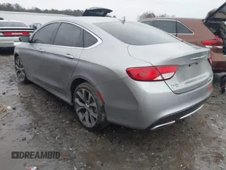 2015 Chrysler 200 C with VIN 1C3CCCCG4FN509765, listed as a IAAI auction lot 41080368 with 86,378 mi miles and . Bid and sale history available at carsss.com. Image 3.