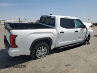 2023 Toyota Tundra 2WD SR5 with VIN 5TFLA5AB9PX020451, listed as a Copart auction lot 68298564 with 23,134 mi miles and Salvage Title. Bid and sale history available at carsss.com. Image 3.