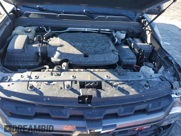 2021 Chevrolet Colorado 4WD Z71 z VIN 1GCGTDEN4M1206486, wystawiony jako Copart lot #45133615 z przebiegiem Nie podano mil oraz Szkoda całkowita • Salvage title. Historia ofert i sprzedaży dostępna na DreamBid. Obrazek 11.