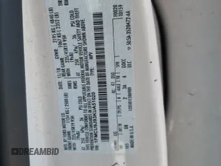 2019 Ford Escape Titanium z VIN 1FMCU9J93KUA51020, wystawiony jako Copart lot #60462495 z przebiegiem 59 998 mil mil oraz Szkoda całkowita • Salvage title. Historia ofert i sprzedaży dostępna na DreamBid. Obrazek 12.