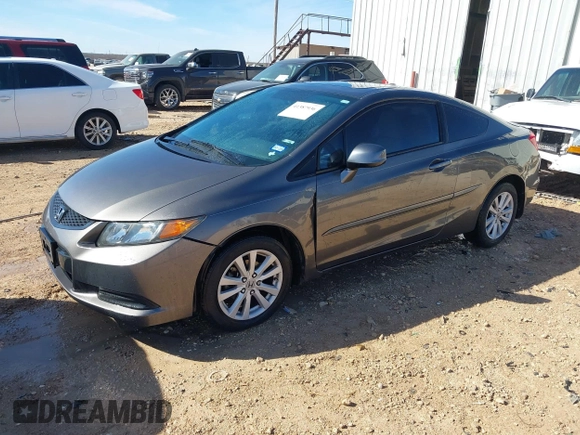 2012 Honda Civic Cpe EX with VIN 2HGFG3B8XCH550429, listed as a IAAI auction lot 41387936 with 176,432 mi miles. Bid and sale history available at carsss.com. Image 22.