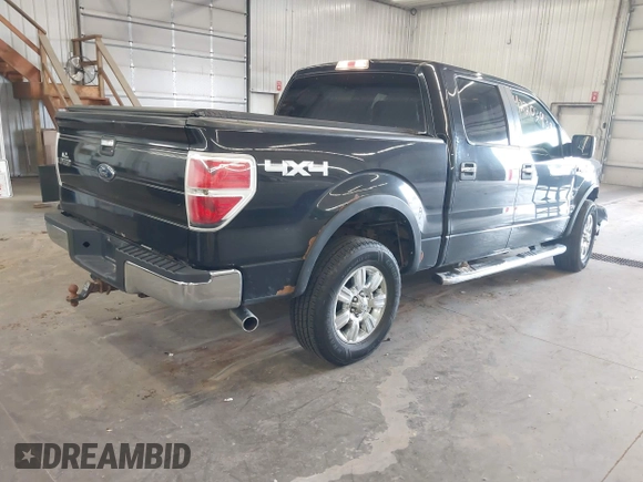 2012 Ford F-150 XL with VIN 1FTFW1ET9CKE35254, listed as a IAAI auction lot 42203939 with 158,498 mi miles and . Bid and sale history available at DreamBid. Image 4.