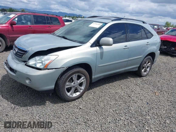 2006 Lexus RX 400h z VIN JTJHW31U860010706, wystawiony jako IAAI lot #42286504 z przebiegiem 220 671 mil mil oraz . Historia ofert i sprzedaży dostępna na DreamBid. Obrazek 2.