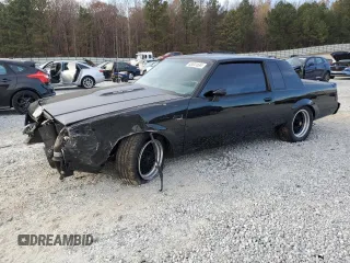1987 Buick Regal with VIN 1G4GJ1174HP443571, listed as a Copart auction lot 83341634 with 53,709 mi miles and Salvage Title. Bid and sale history available at DreamBid. Image 1.