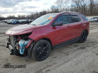 2021 Chevrolet Equinox LT z VIN 3GNAXKEV3ML320462, wystawiony jako Copart lot #44217905 z przebiegiem 65 600 mil mil oraz Szkoda całkowita • Salvage title. Historia ofert i sprzedaży dostępna na DreamBid. Obrazek 1.
