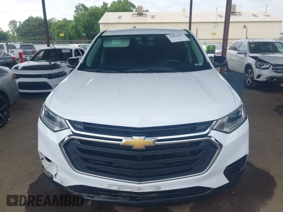 2021 Chevrolet Traverse LS z VIN 1GNERFKW5MJ197111, wystawiony jako IAAI lot #42056277 z przebiegiem 64 771 mil mil oraz . Historia ofert i sprzedaży dostępna na DreamBid. Obrazek 12.