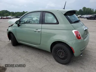 2015 FIAT 500 Pop with VIN 3C3CFFAR2FT501922, listed as a Copart auction lot 60263845 with 83,194 mi miles and Salvage title. Bid and sale history available at DreamBid. Image 2.