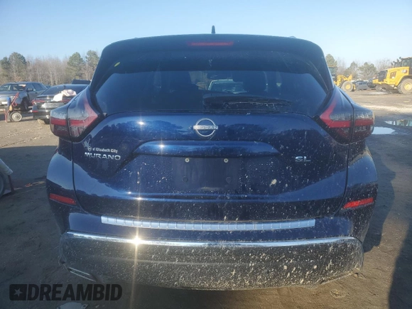2023 Nissan Murano SL with VIN 5N1AZ2CJ2PC125970, listed as a Copart auction lot 88108305 with 49,885 mi miles and Salvage Title. Bid and sale history available at DreamBid. Image 6.