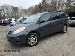 2006 Toyota Sienna LE with VIN 5TDBA23C26S073738, listed as a Copart auction lot 49877265 with 179,148 mi miles and Clean Title. Bid and sale history available at carsss.com. Image 1.