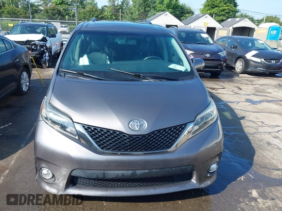 2017 Toyota Sienna SE with VIN 5TDXZ3DC4HS799333, listed as a IAAI auction lot 42424153 with 110,792 mi miles and . Bid and sale history available at DreamBid. Image 12.